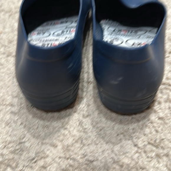 Sticky Work Shoes  Women Navy Water-Proof Non-Slip Lightweight Nursing Size 9 - Picture 5 of 6
